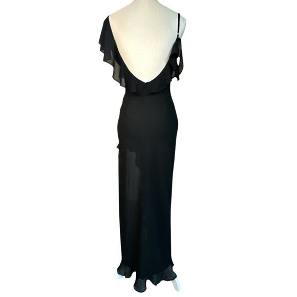 Runaway The Label Vacanza Maxi Dress in Black Small New Womens Gown - Picture 7 of 16